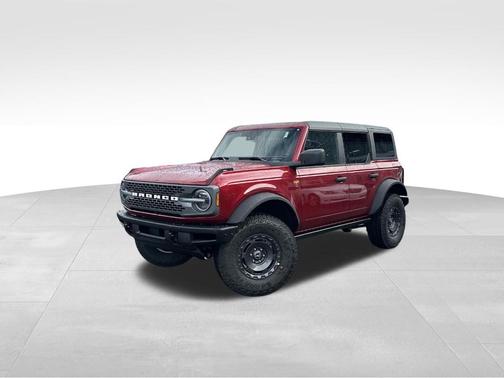 Red 2025 Ford Bronco Badlands