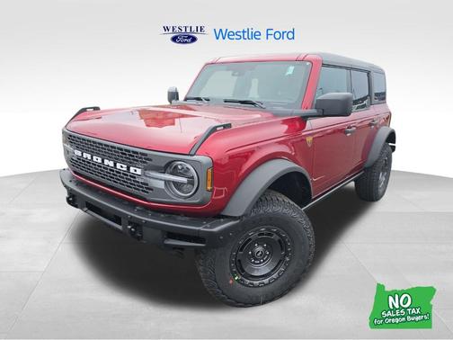 Red 2025 Ford Bronco Badlands