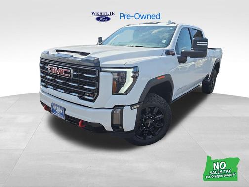 Summit White 2024 GMC Sierra 2500 AT4