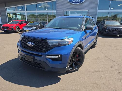 Atlas Blue Metallic 2020 Ford Explorer ST