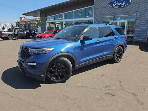 Atlas Blue Metallic 2020 Ford Explorer ST