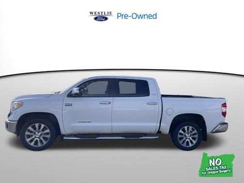 Super White 2015 Toyota Tundra Limited
