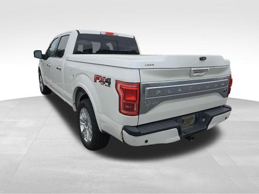 White Platinum Clearcoat Metallic 2017 Ford F-150 Platinum