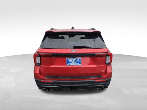 Red 2026 Ford Explorer ST