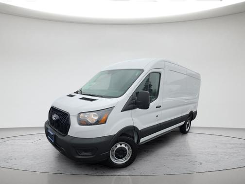 White 2026 Ford Transit-250 148 WB Medium Roof Cargo