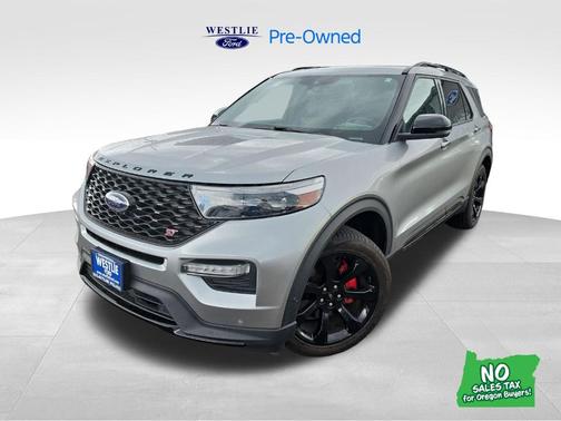 Iconic Silver Metallic 2020 Ford Explorer ST