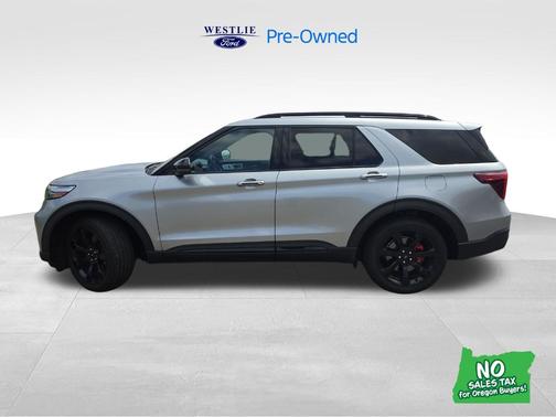 Iconic Silver Metallic 2020 Ford Explorer ST