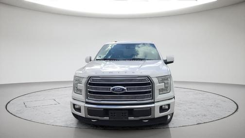 White Platinum Clearcoat Metallic 2017 Ford F-150 Limited