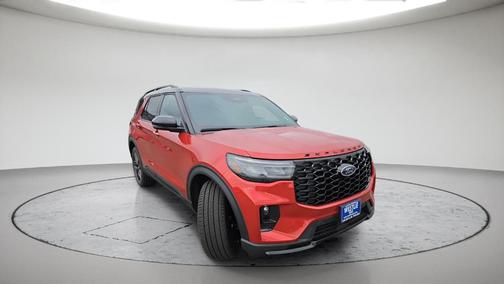 Red 2026 Ford Explorer ST