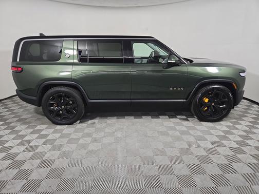 Forest Green 2024 Rivian R1S Adventure Quad Motor Large Pack