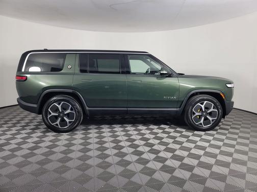 Forest Green 2024 Rivian R1S Adventure Quad Motor Large Pack