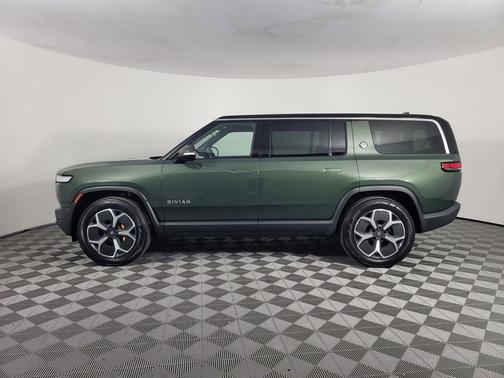 Forest Green 2024 Rivian R1S Adventure Quad Motor Large Pack