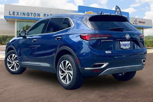 Sapphire Metallic 2022 Buick Envision Essence