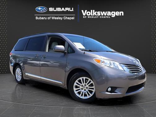 Predawn Gray Mica 2014 Toyota Sienna XLE