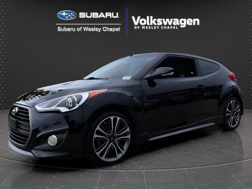 Ultra Black 2016 Hyundai Veloster Turbo