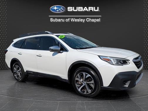 Crystal White Pearl 2021 Subaru Outback Touring