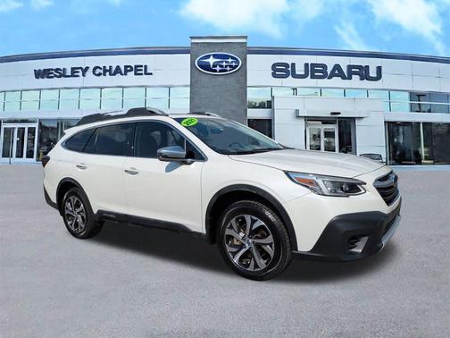Crystal White Pearl 2021 Subaru Outback Touring