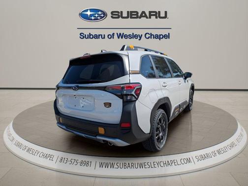 Crystal White Pearl 2026 Subaru Forester Wilderness