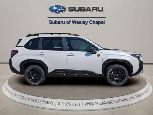 Crystal White Pearl 2026 Subaru Forester Wilderness