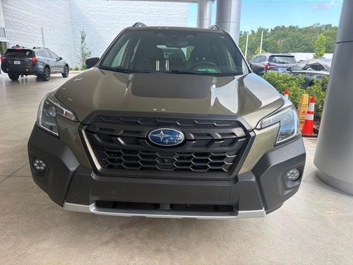 Autumn Green Metallic 2023 Subaru Forester Wilderness