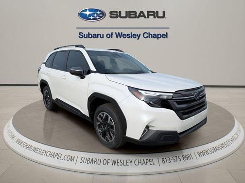 Crystal White Pearl 2026 Subaru Forester Premium