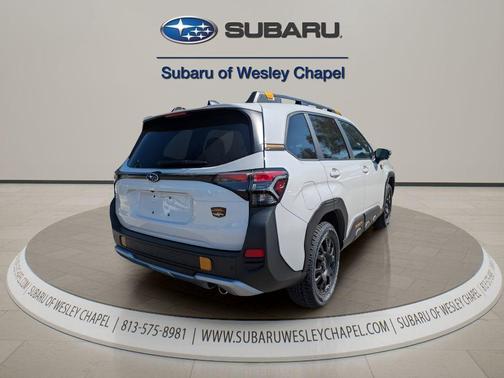 Crystal White Pearl 2026 Subaru Forester Wilderness