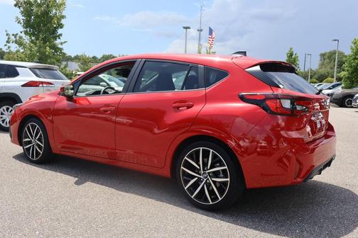 Pure Red 2025 Subaru Impreza Sport