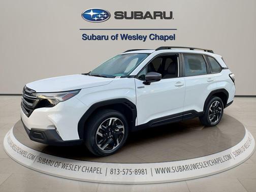 Crystal White Pearl 2026 Subaru Forester Limited