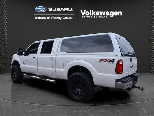 White Platinum Tri-Coat Metallic 2016 Ford F-250 Lariat