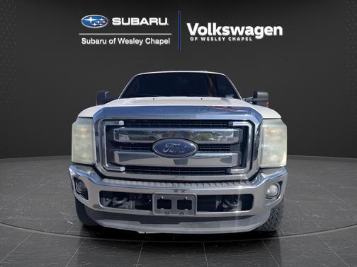 White Platinum Tri-Coat Metallic 2016 Ford F-250 Lariat