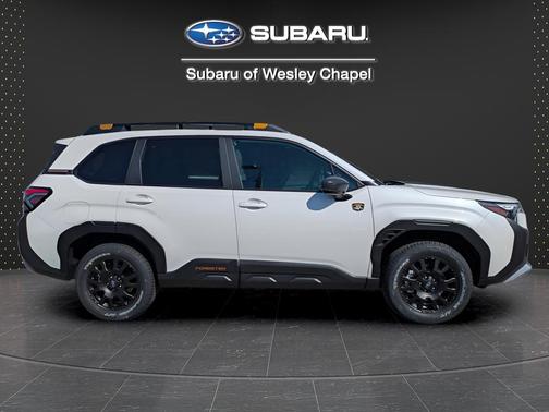 Crystal White Pearl 2026 Subaru Forester Wilderness