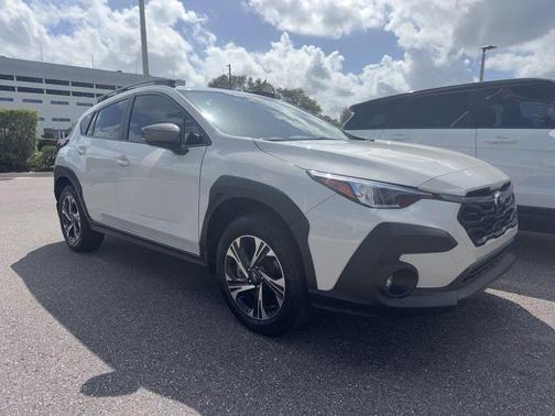 Crystal White Pearl 2024 Subaru Crosstrek Premium