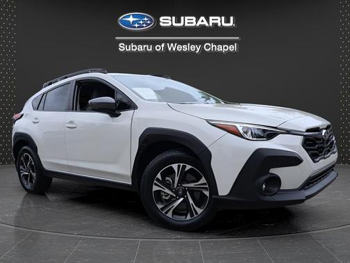 Crystal White Pearl 2024 Subaru Crosstrek Premium