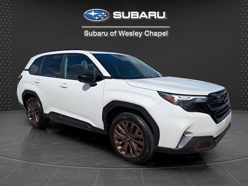 Crystal White Pearl 2026 Subaru Forester Sport