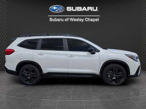 Crystal White Pearl 2025 Subaru Ascent Onyx Edition Touring