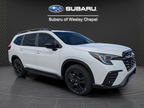 Crystal White Pearl 2025 Subaru Ascent Onyx Edition Touring