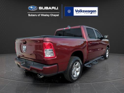 Flame Red Clearcoat 2022 RAM 1500 Big Horn