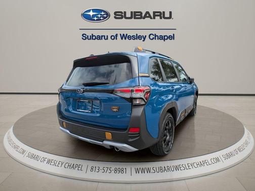Geyser Blue 2026 Subaru Forester Wilderness