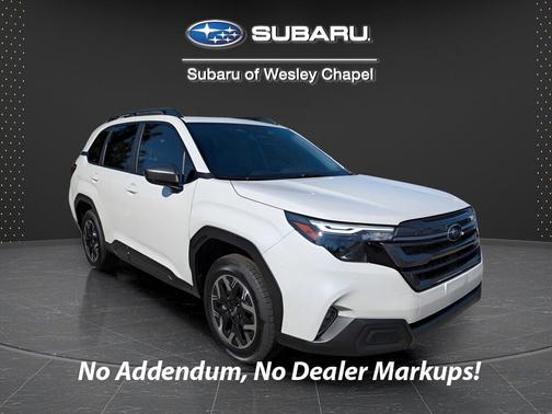 Crystal White Pearl 2026 Subaru Forester Premium