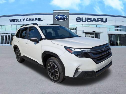 Crystal White Pearl 2026 Subaru Forester Premium