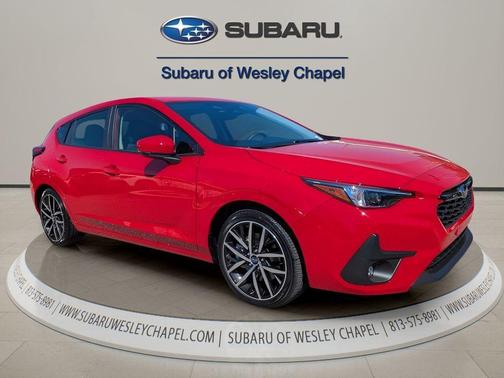 Pure Red 2026 Subaru Impreza Sport