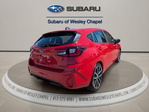 Pure Red 2026 Subaru Impreza Sport
