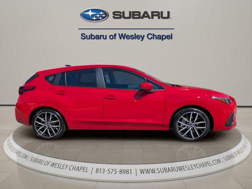 Pure Red 2026 Subaru Impreza Sport
