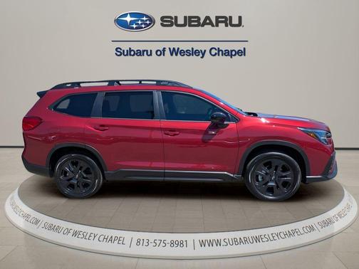 Crimson Red 2026 Subaru Ascent Onyx Edition Touring