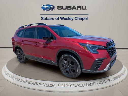 Crimson Red Pearl 2026 Subaru Ascent Onyx Edition Touring
