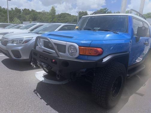 Voodoo Blue 2007 Toyota FJ Cruiser