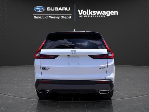 Platinum White 2026 Honda CR-V Hybrid Sport-L