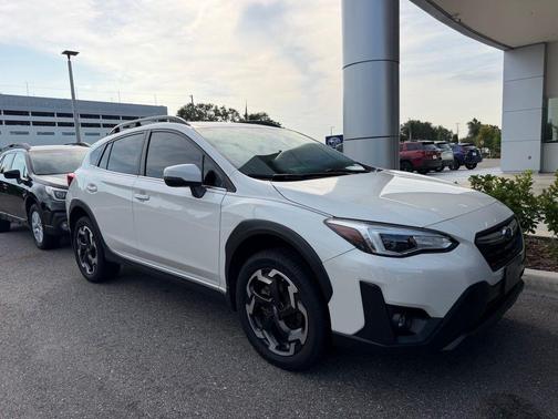 Crystal White Pearl 2021 Subaru Crosstrek Limited