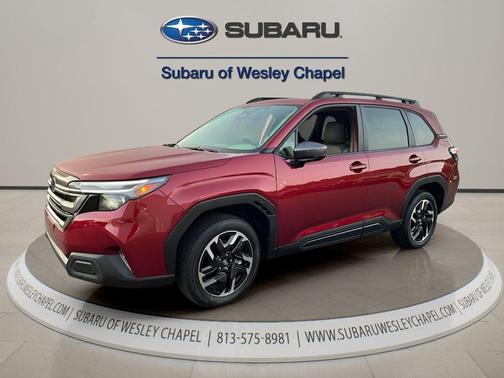 Crimson Red Pearl 2026 Subaru Forester Limited
