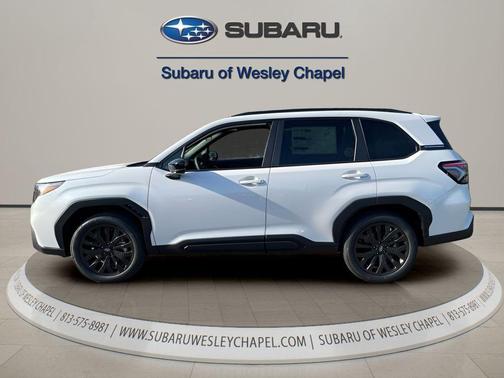 Crystal White Pearl 2026 Subaru Forester Sport